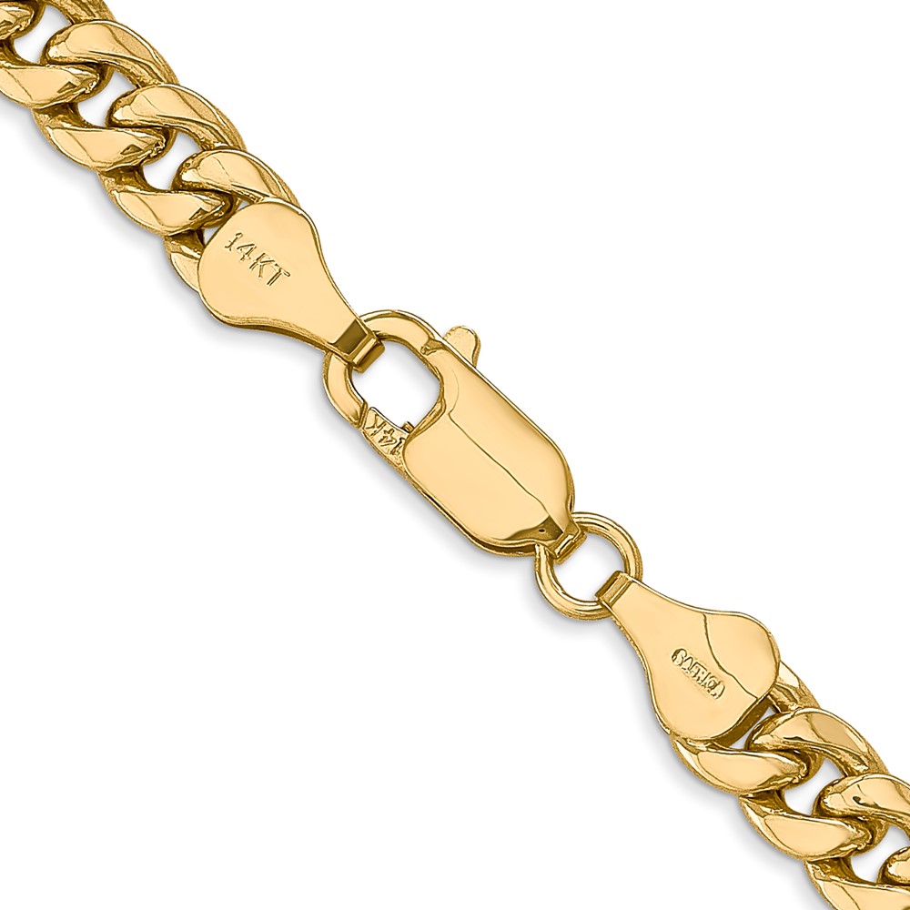 10k 6mm Semi-Solid Miami Cuban Chain - Image 3