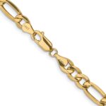 10k 6.25mm Semi-Solid Figaro Chain - Image 3