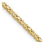 10K 2mm Byzantine Chain