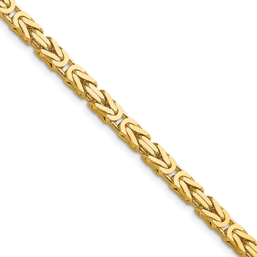 10K 4mm Byzantine Chain - Image 1