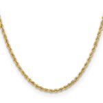 10k 3mm Semi-solid D/C Rope Chain - Image 2