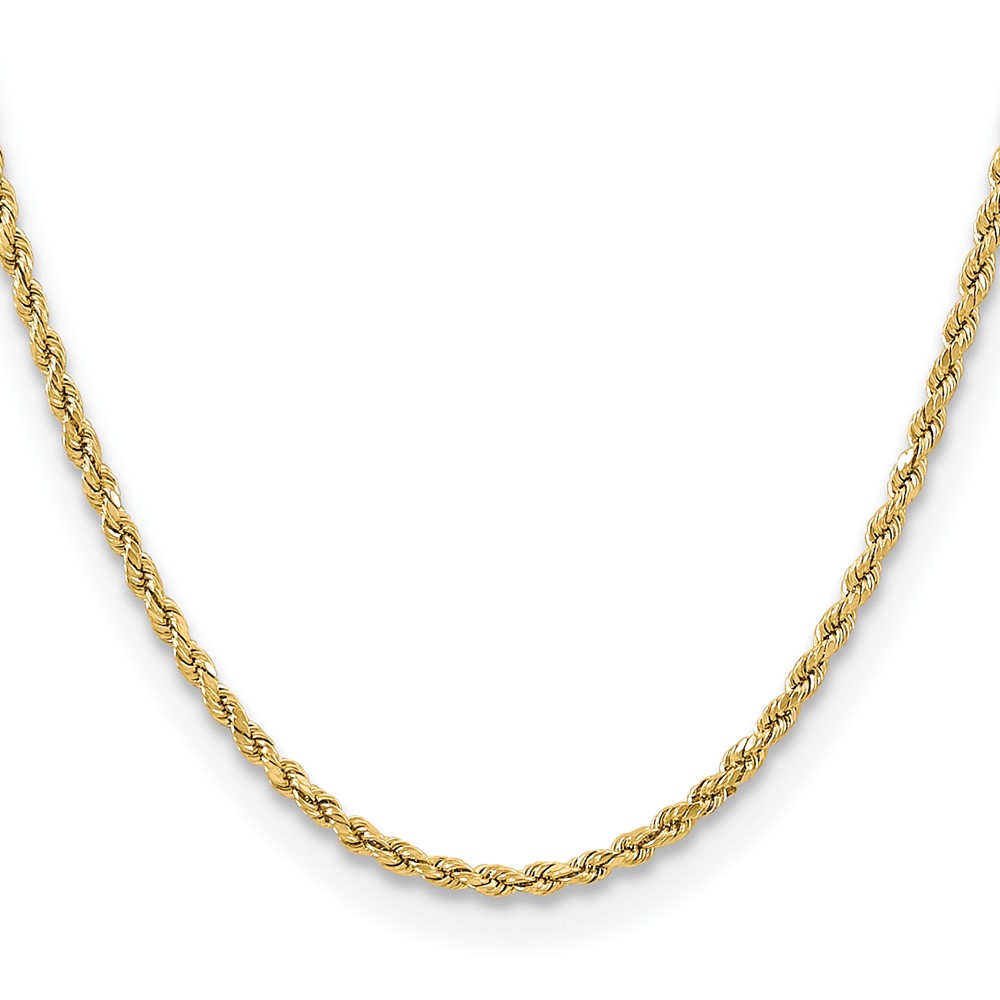 10k 3mm Semi-solid D/C Rope Chain - Image 2
