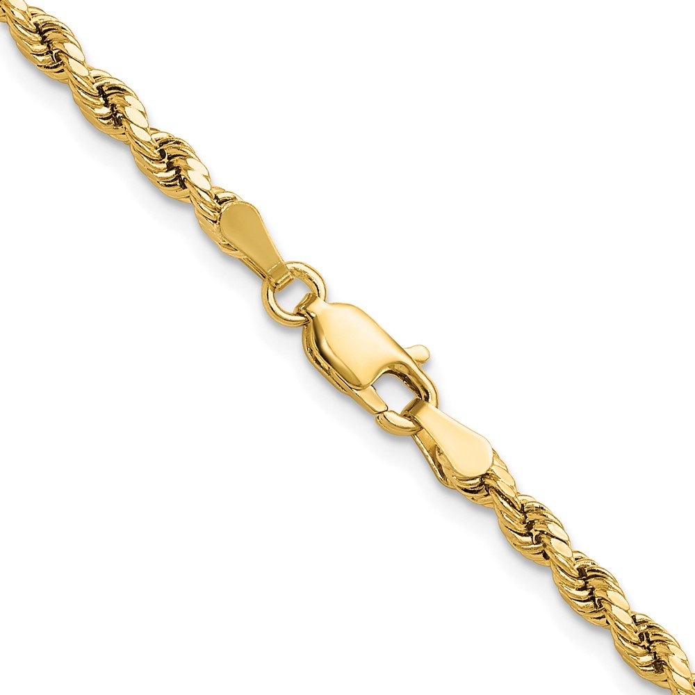 10k 3mm Semi-solid D/C Rope Chain - Image 3