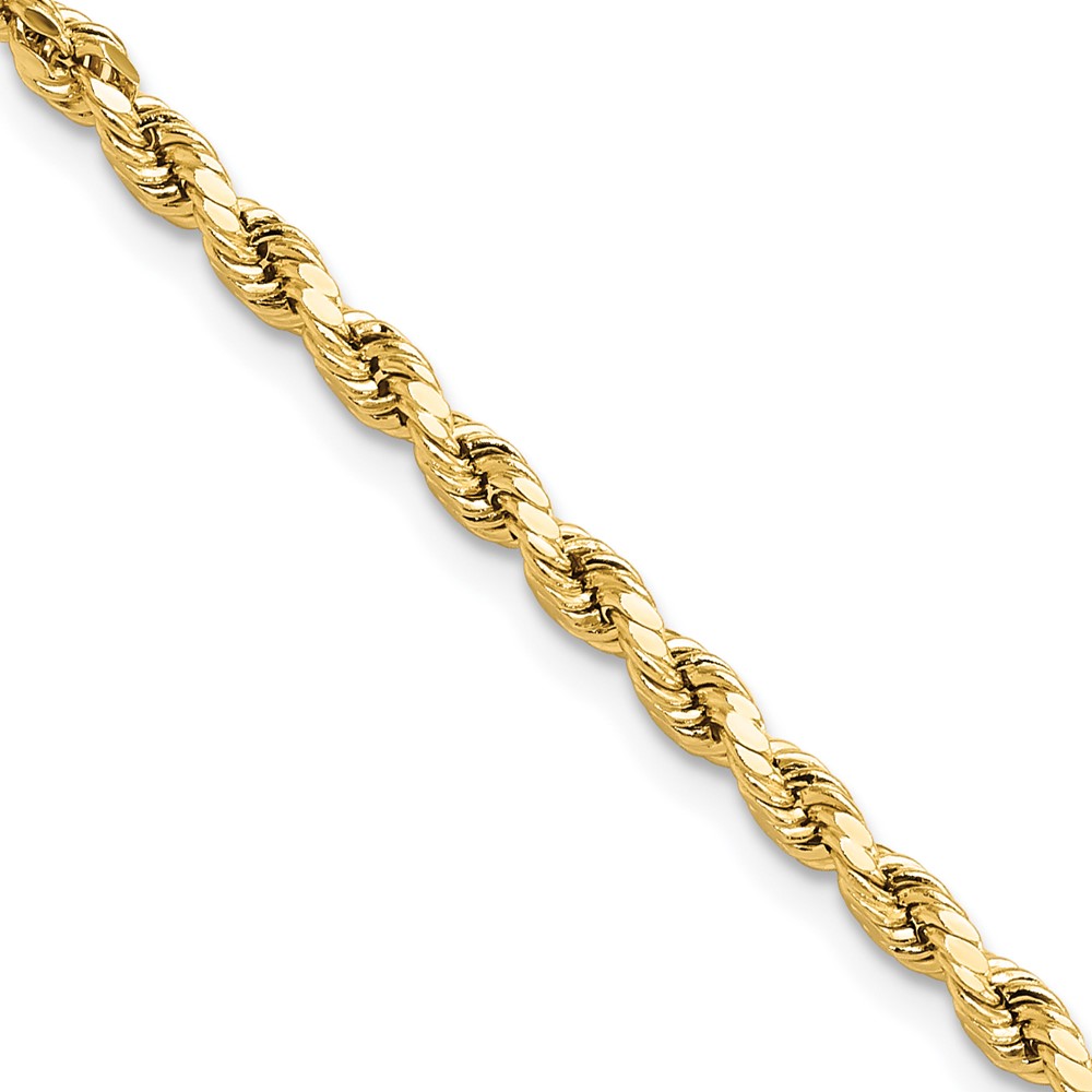 10k 3mm Semi-solid D/C Rope Chain - Image 1