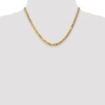 10k 4.75mm Flat Beveled Curb Chain - Image 4