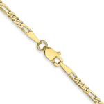 10k 2.2mm Flat Figaro Chain - Image 3