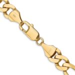 10K 8.75mm Flat Figaro Chain - Image 3
