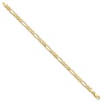 10k 5.25mm Fancy Polished Link Bracelet - Image 2