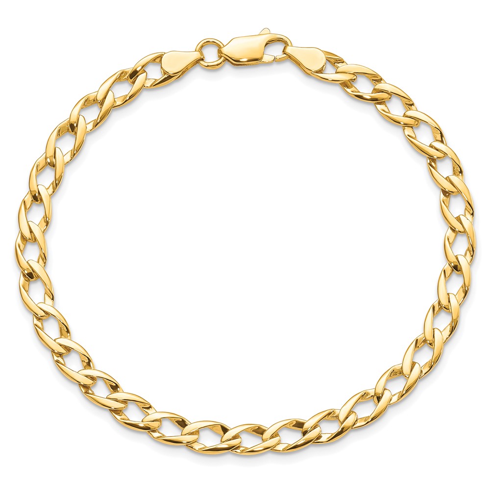 10k Fancy Link Bracelet - Image 3
