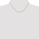 10k 1.35mm Carded Cable Rope Chain - Image 4