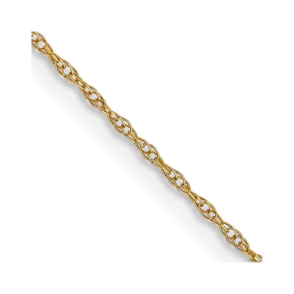 10K6RY.jpg 10k .6 mm Carded Cable Rope Chain - Image 1