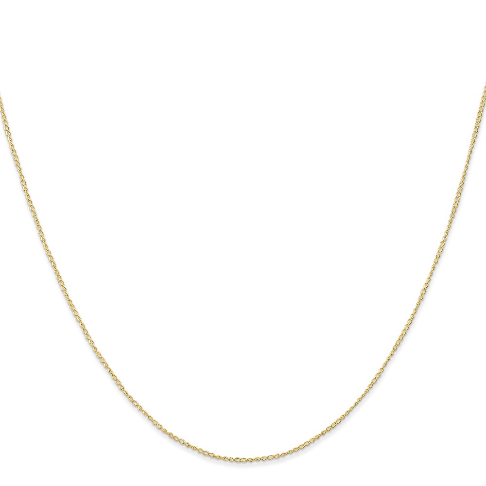 10k .5mm Carded Curb Chain - Image 2