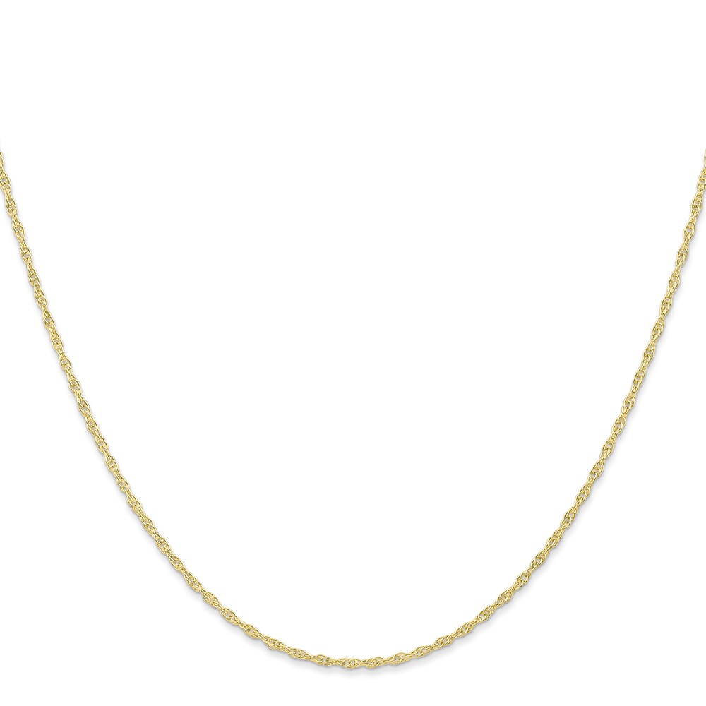 10k 1.15mm Carded Cable Rope Chain - Image 2