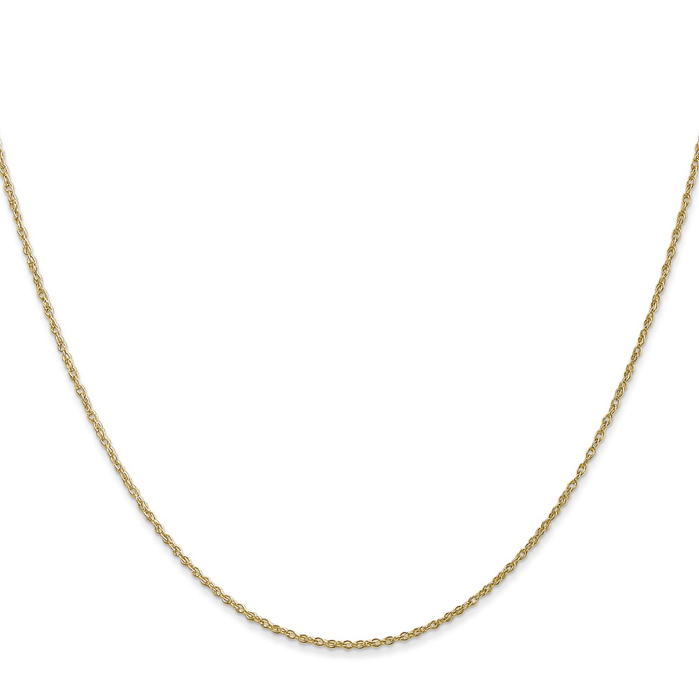 10k .8mm Lite-Baby Rope Chain - Image 2