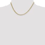 10K 3.1mm Lightweight Flat Cuban Chain - Image 4