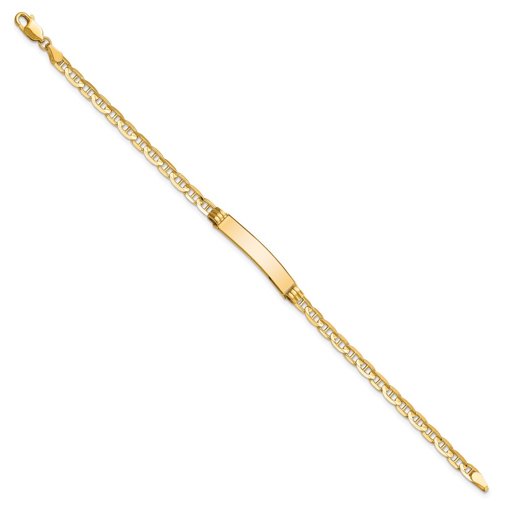 10k Anchor Link ID Bracelet - Image 2