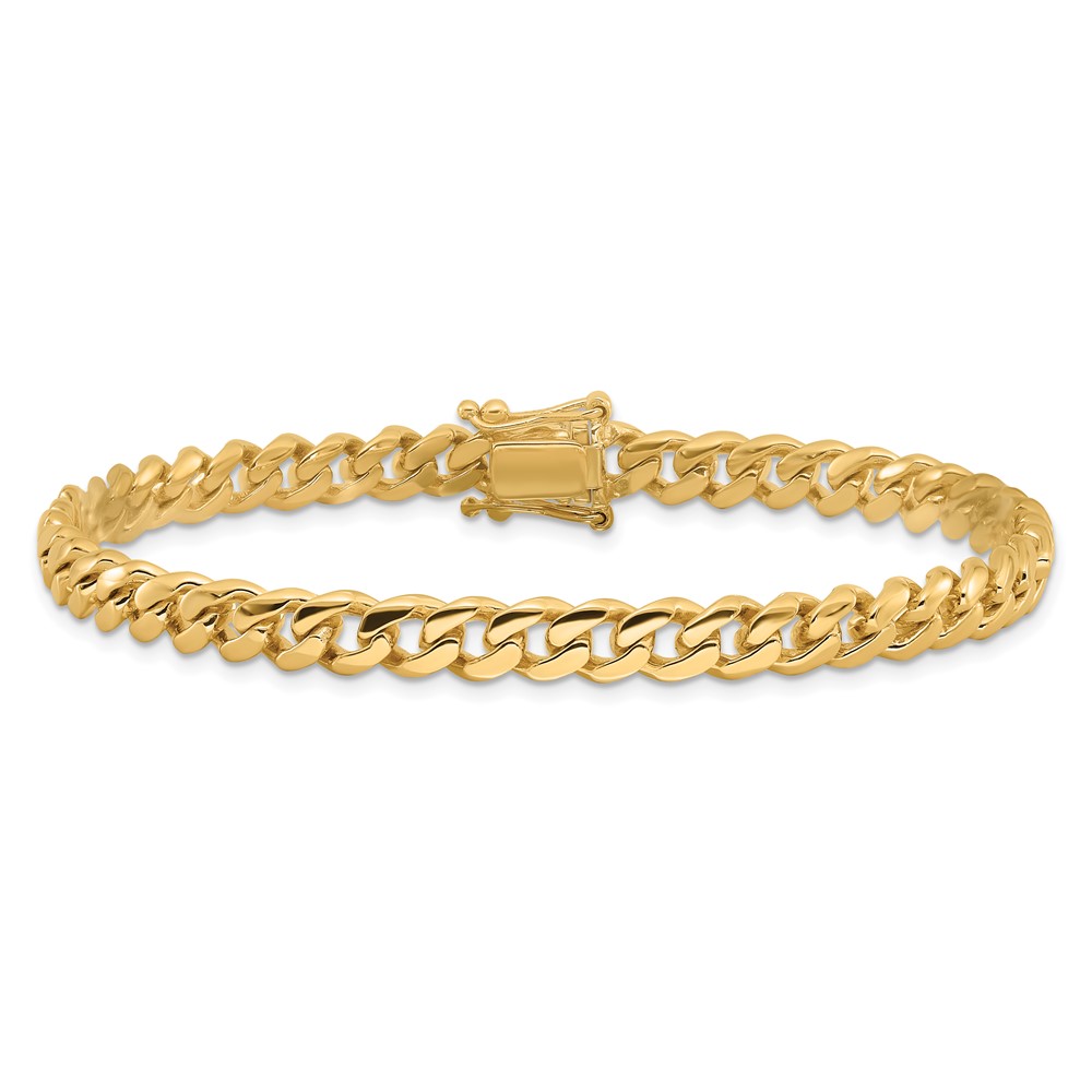 10k 5.7mm Hand-polished Miami Cuban Chain - Image 4