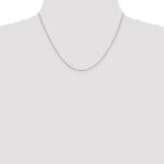 10k WG .8mm D/C Cable with Lobster Clasp Chain - Image 4