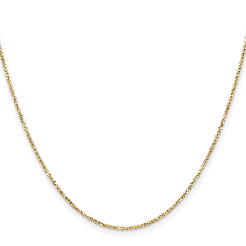 10K 1.2mm Cable Chain - Image 2