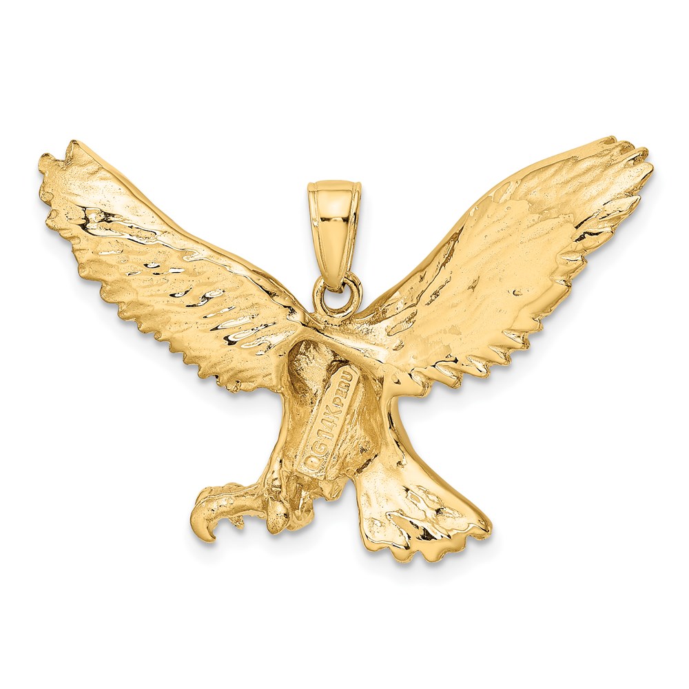 14k Eagle Pendant - Image 3