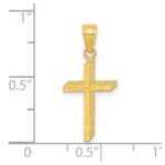 10k Cross Pendant - Image 3