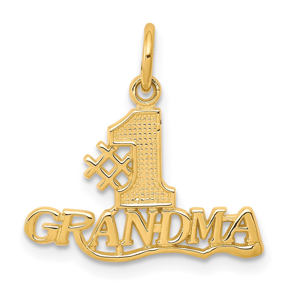 10C119.jpg 10K #1 GRANDMA Charm - Image 1