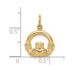 10k Claddagh Charm - Image 3