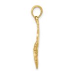 10k Polished Sailfish Pendant - Image 2