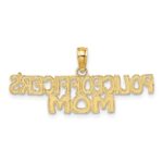 10k POLICE OFFICER'S MOM Charm - Image 4