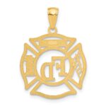 10k FD MEMBER in Shield Pendant - Image 4