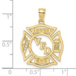 10k VFD Ladies AUX  Shield Charm - Image 3