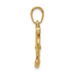 10k 3-D Moveable Scissors Pendant - Image 2