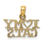 10k I HEART MY CATS Charm - Image 4