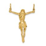 10k Two-tone Rose Corpus Pendant - Image 4