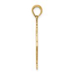 10k Ice Skater Turning Charm - Image 2