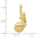 10K Soccer Ball and Shoe Pendant - Image 4