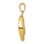 10K Baseball Glove And Ball Pendant - Image 2
