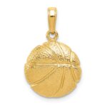 10K Basketball Pendant