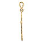 10k Cross Charm - Image 2