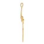 10k Small Heart Charm Holder - Image 2