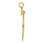 10k Double Heart Charm Holder - Image 2