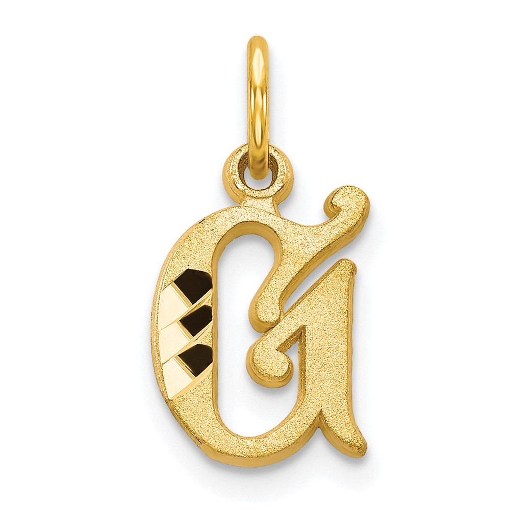 10C764G.jpg 10k Initial G Charm - Image 1
