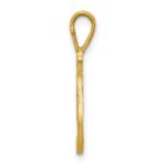 10k Initial I Pendant - Image 2