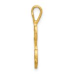 10k Initial K Pendant - Image 2