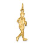 10k Solid Runner Charm - Image 4