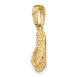 10K 3-D Hawaii Flip-Flop Pendant - Image 5
