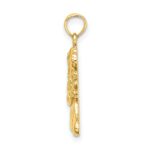 10k Praying Girl Charm - Image 2