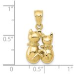 10K Cat Pendant - Image 3