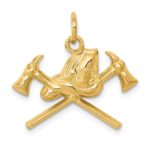 10k Fire Department Charm