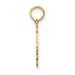 10K 100% LIBRA Zodiac Charm - Image 2